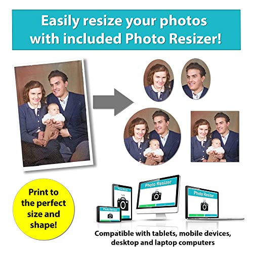 Wedding Bouquet Memorial Remembrance Photo Charm Bright Gold Holds 4 Pictures for Bride's Flowers or Groom's Boutonniere with Photo Resizer