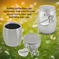 Grandma Butterfly Small Urn for Human Ashes Cremation Keepsake Memorial Stainless Steel for Family