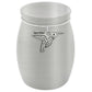 Small Mini Hummingbird Memorial Cremains Holder Container Jar Vial Brushed Stainless Steel Cremation Funeral Urn Bird Watching