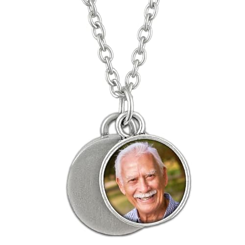 Memorial Photo Urn Necklace For Cremation Ashes  DIY Kit for Adding Your Own Photo