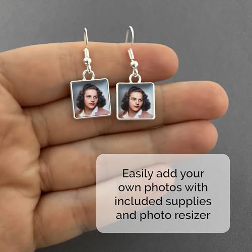 Photo Earrings DIY Kit For Making Your Own Earrings