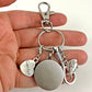 Grandpa Fishing Urn Cremation Ashes Holder Keepsake Keychain Memorial Gifts for Loss of Grandfather