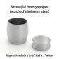 Small Mini Cowboy Boot Keepsake Memorial Cremains Holder Container Jar Vial Brushed Stainless Steel Cremation Funeral Urn Rodeo Texas Western