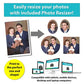 Memorial Photo Tie Pin Tack for Groom on Wedding Day