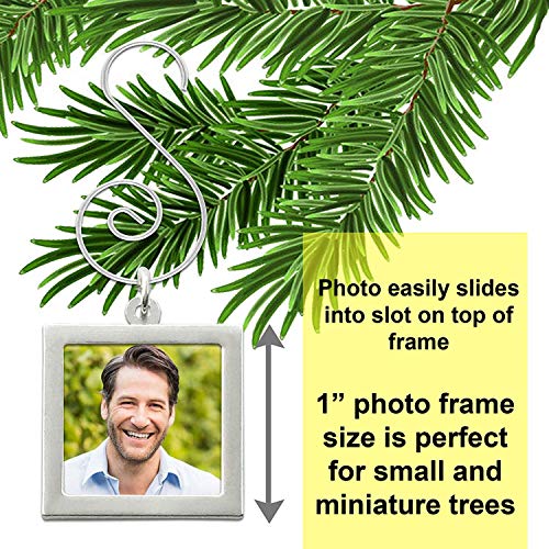 Make Your Own Mini Tree Slide-in Photo Christmas Ornaments Kit